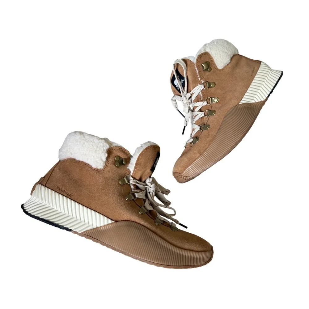 Sorel Out N About III Conquest Boots Womens Waterproof Suede Brown 10‎